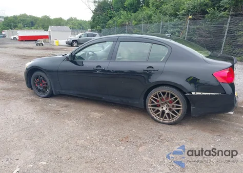 2007 Infiniti G35 z USA, uszkodzony, nr VIN 0JNKBV61F27M82352